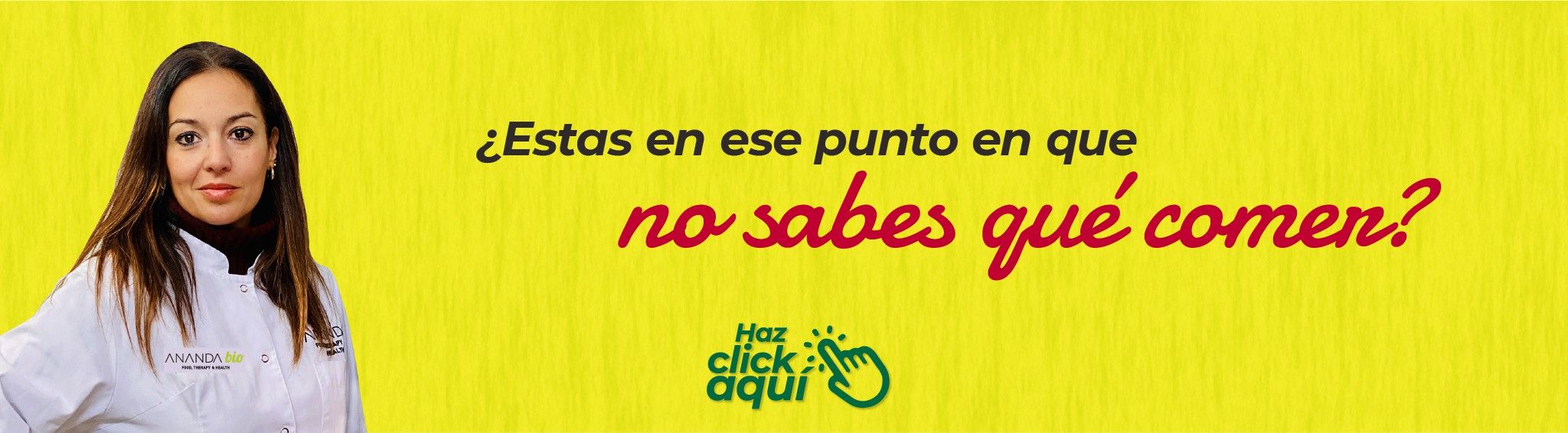 ¿Estás en ese punto en que no sabes qué comer?