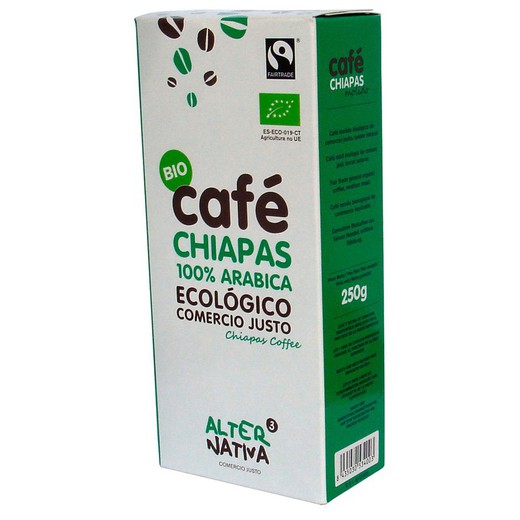 Cafè Chiapas Mòlt 250gr Bio Alternativa 3