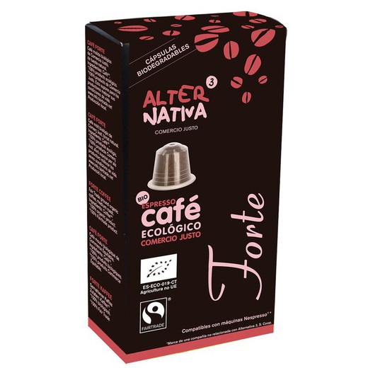 Cafè Forte 10 Càpsules Bio Alternativa 3