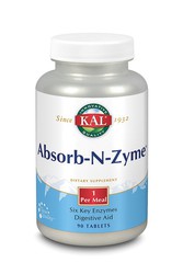 Absorb-N-Zyme 90 Tabletas Kal