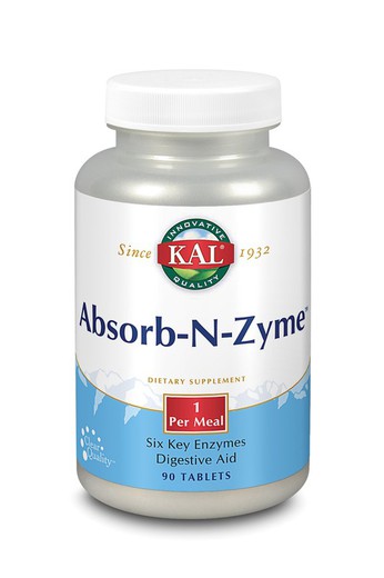 Absorb-N-Zyme 90 Tabletas Kal