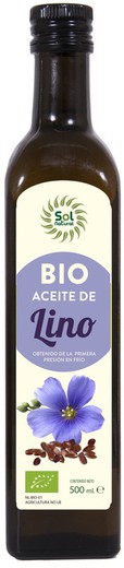 Aceite De Lino Bio 500 Ml