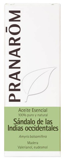Aceite Esencial Sándalo De Indias Occidentales (Pranarom) 10 Ml