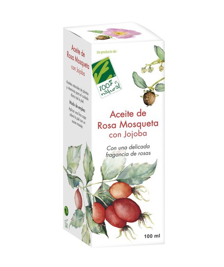 Aceite Rosa Mosqueta Con Jojoba 100 Ml