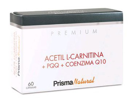 Acetil L-Carnitina+Pqq+Coenzim Q10 60 Càpsules Prisma Natural Premium