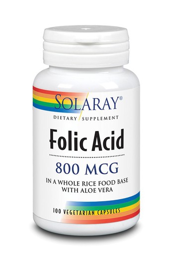 Acido Folico 800 Mg 100 Vcápsulas