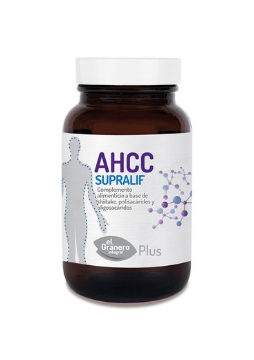 Ahcc Supralif 500 Mg 120 cápsulas