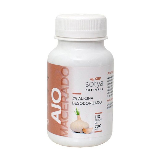 Ajo Macerado 700 Mg 110 Perlas