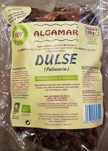 Alga Dulse Bio (Algamar) 100 Gr