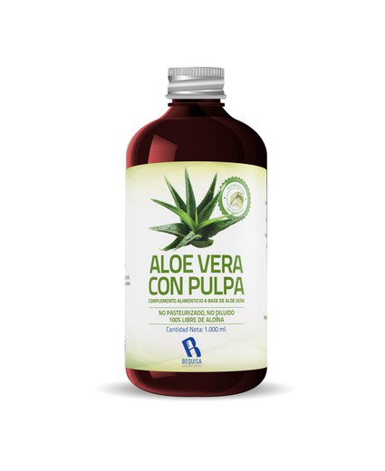 Aloe Vera Con Pulpa  1 Litro