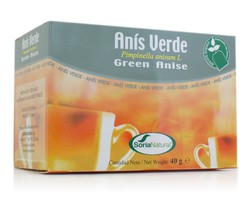 Anís Verd Infusió Caixa 20 Filtres Soria Natural