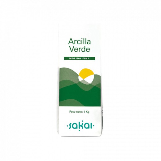 Arcilla Fina 1 Kg Verde