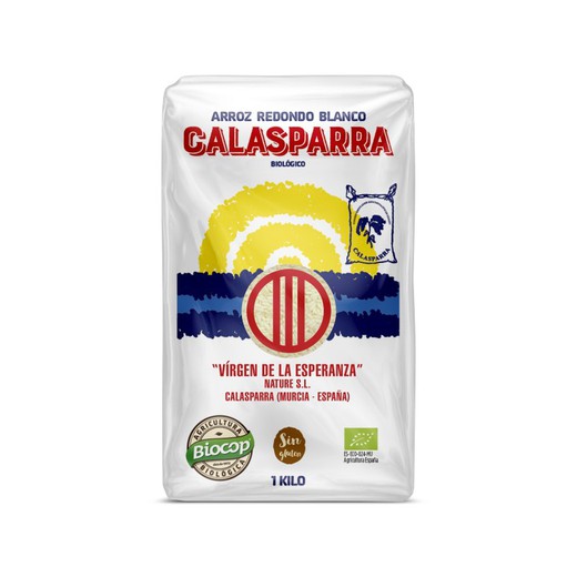 Arròs E.Plàstic Blanc Calasparra 1 Kg