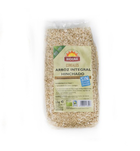 Arroz Integral Hinchado S/Azucar Y S/Miel 125g Bio