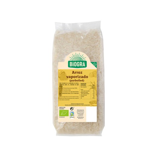 Arroz Vaporizado (Parboiled) 500g Biogra Bio