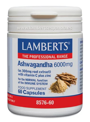 Ashwagandha 6000 Mg 60 Cap