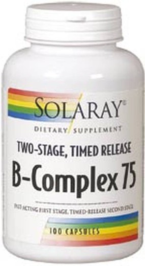 B-Complex 75 (Solaray) 100 Cápsulas