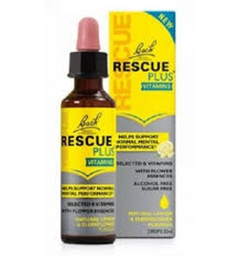 Rescue Plus Sin Alcohol Gotas (Bach) 20ml