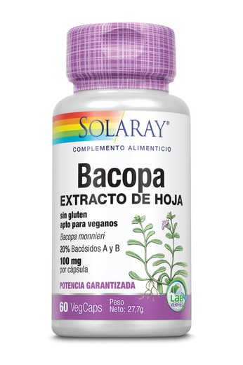 Bacopa 100 Mg 60 Vcaps