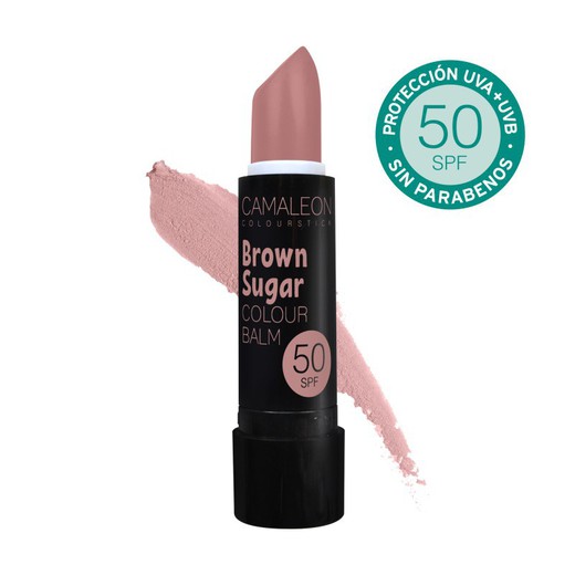 Balsamo Labial Con Color Spf50 Marron Sugar