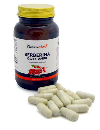 Berberina Gluco-AMPK PV 60 Cápsulas Pamies Vitae