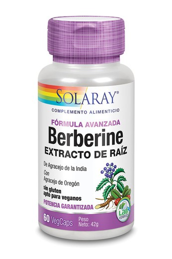 Berberine 60 Vcápsulas Formula Avanzana