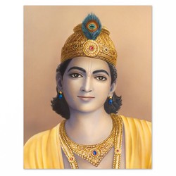 Bhagavan Krishna A Colores 27,9x35,6cm