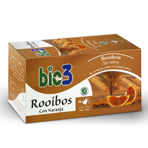 Bie3 Rooibos Taronja 25 Filtres