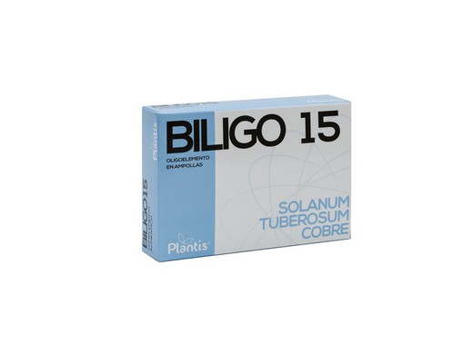 Biligo 15 (Artesania Agrícola) 20 Ampollas De 2 Ml
