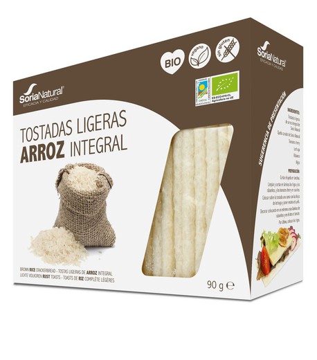 Bio Torrades D'Arròs 90 Grams