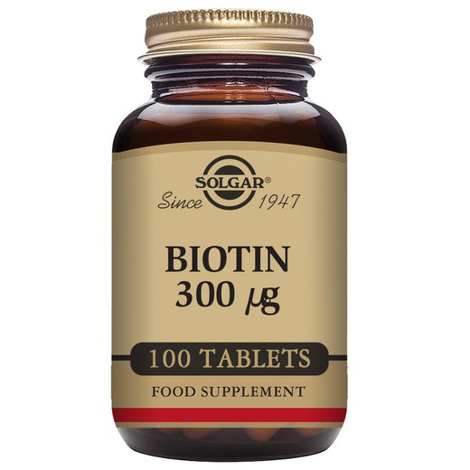 Biotina 300 Mcg 100 Comp