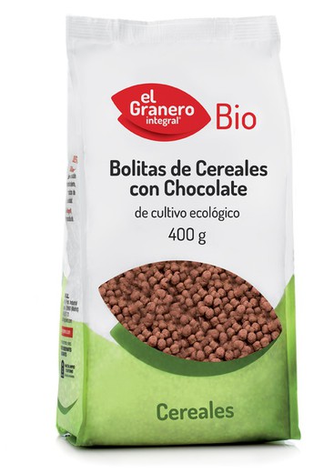 Bolitas De Cereales Con Choco Bio 400 Gr