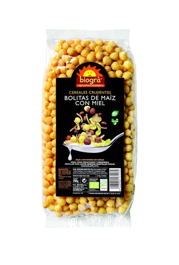Bolitas De Maiz Con Miel 250g Biogra Bio