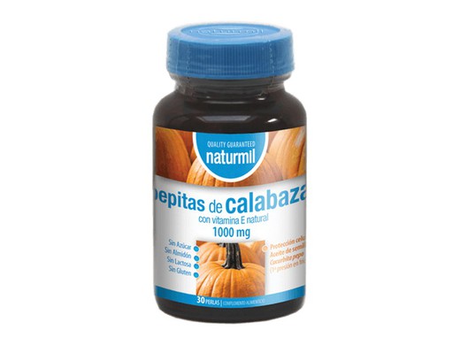 Calabaza Pepitas 1000 Mg 30 Perlas