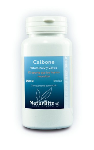 Calbone Vitamina D Y Calcio 60 Tab