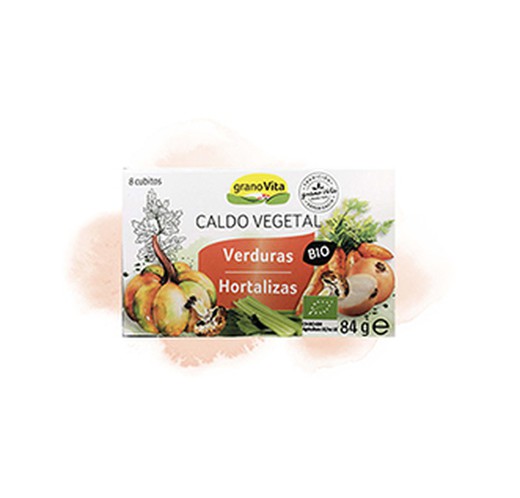 Caldo Vegetal En Pastillas  Bio 88 G