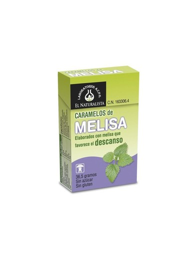 Caramelos Melisa + Stevia 36,5 Gr