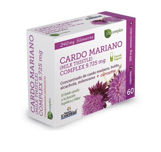 Cardo Mariano Complex 9.725  Mg  Ext Seco 60 cápsulas