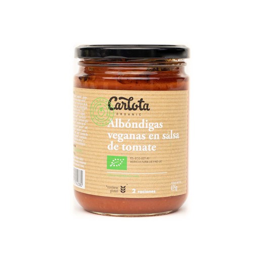 Carlota Mandonguilles Veg Salsa 425gr