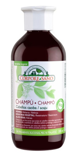 Champu Henna Cabellos Caoba 300 Ml Sandalo