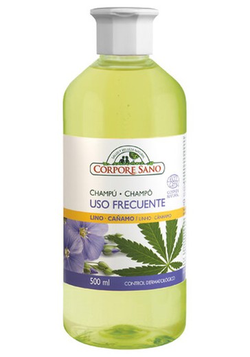 Champu Ús Freqüent Ecocert Lli I Cañamo 500 Ml