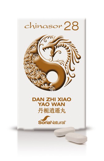 Chinasor 28 Dan Zhixiao Yao Wan 30 Comprimidos Soria Natural