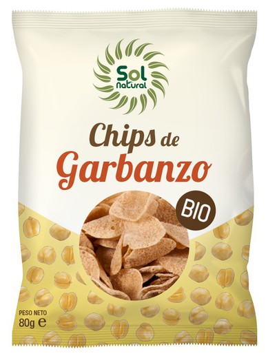 Xips de Cigron Bio 80 G