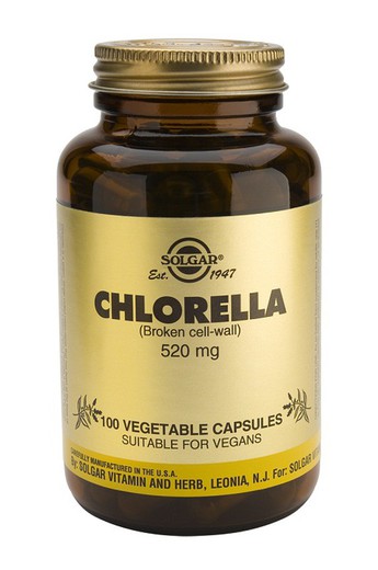 Chlorella 520 Mg 100 Vcaps