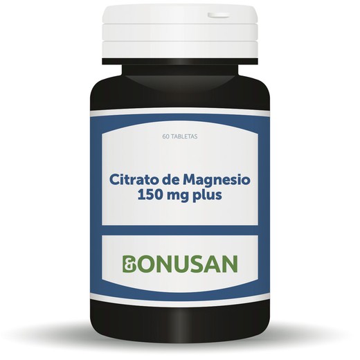 Citrato De Magnesio Plus 150 Mg 60 Tabletas