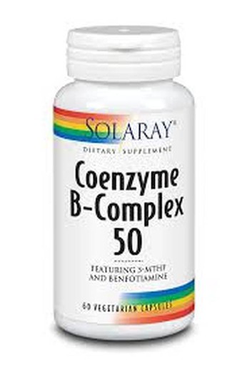 Coenzyme B-Complex 50 (Solaray) 60 Càpsules Vegetals