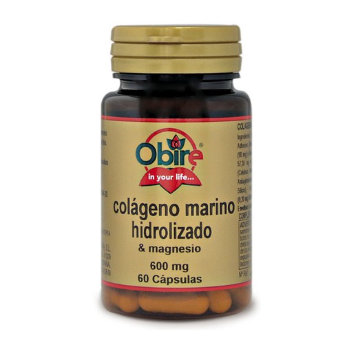 Colageno Hidrolizado + Magnesio 600 Mg 60 Caps