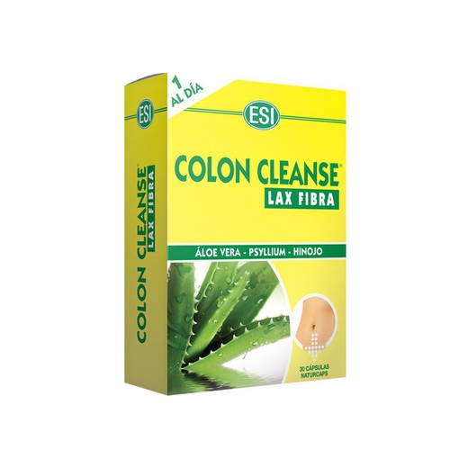 Colon Cleanse Lax Fibra 30 Cápsulas ESI