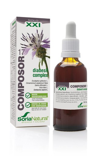 Composor 17 Diabesil Complex S Xxi 50ml Soria Natural