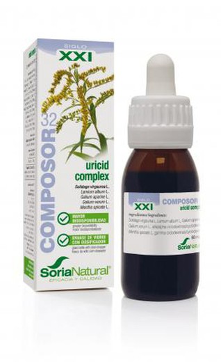 Compossor 32 Uricid Complex S Xxi 50ml Soria Natural
